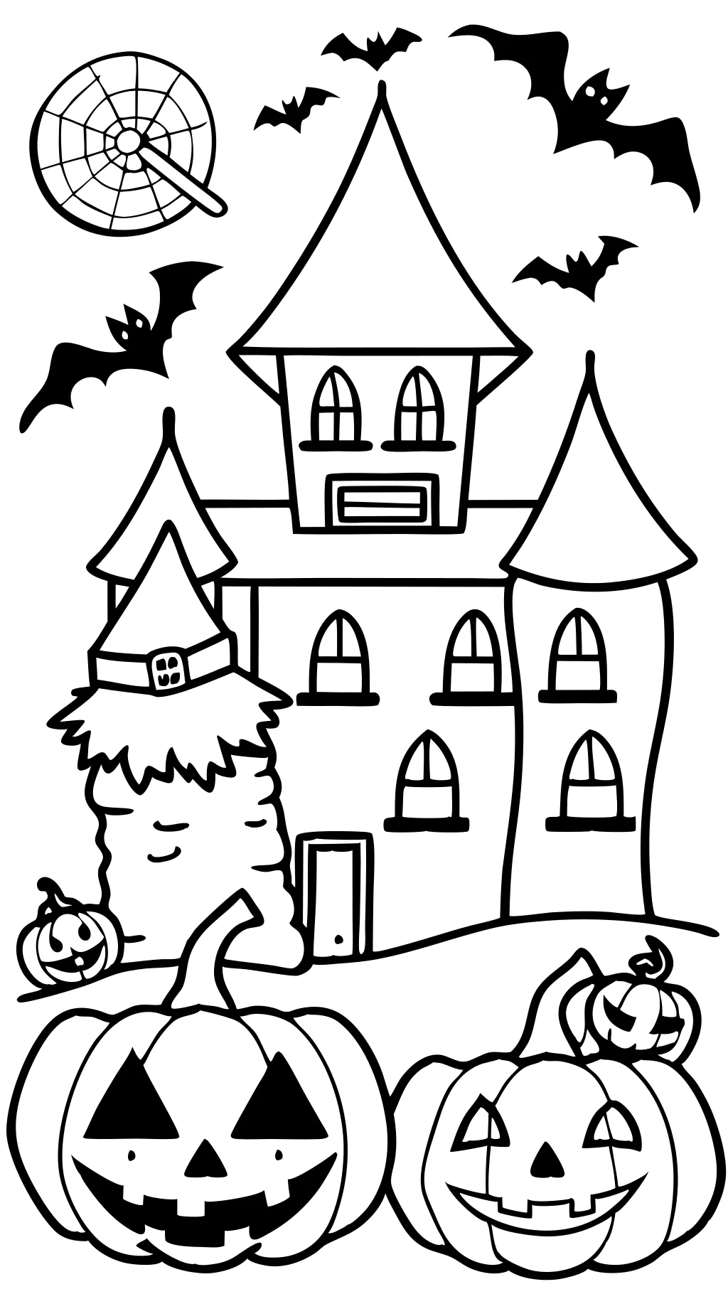 coloring pages halloween